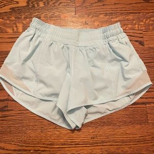 Baby blue Lululemon shorts